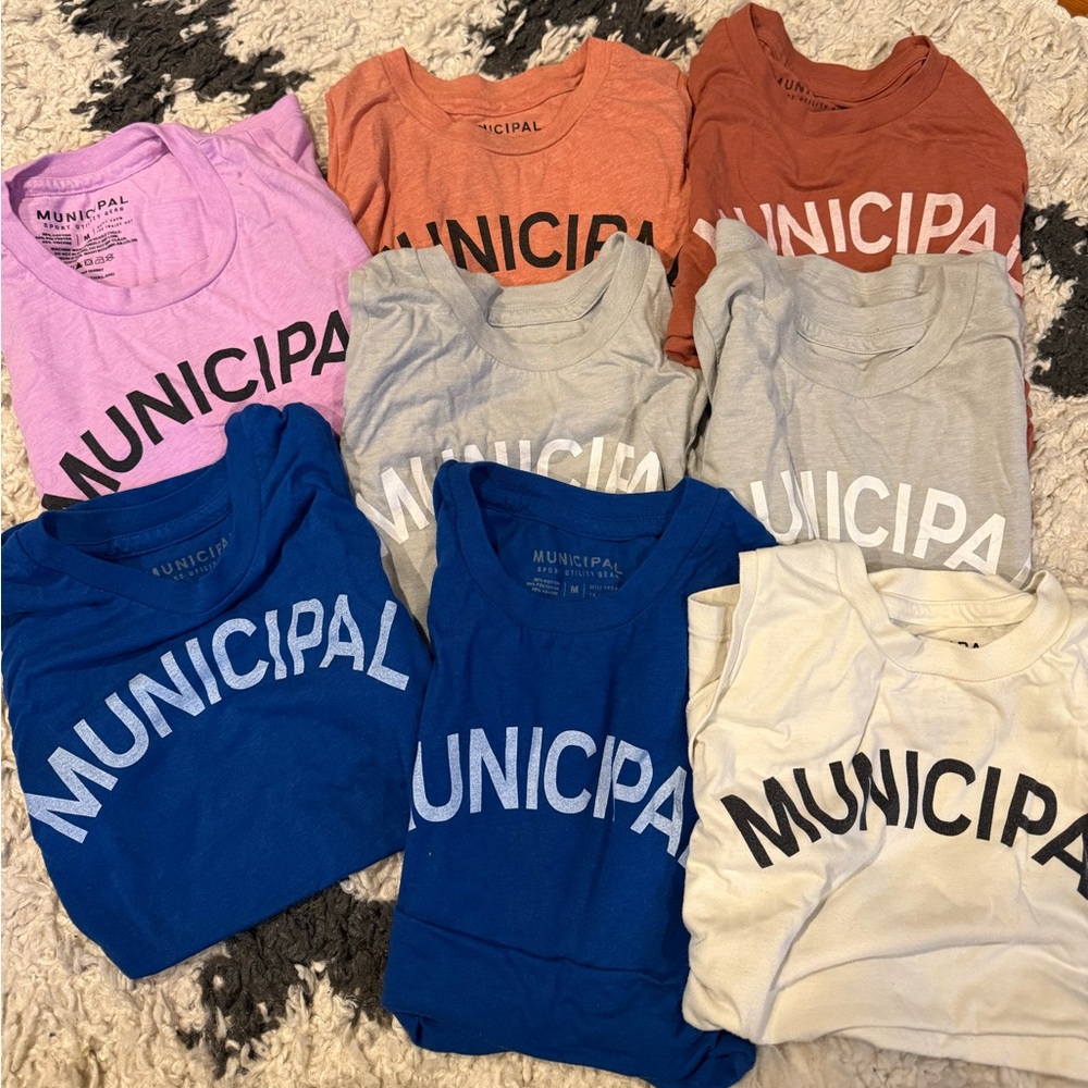 Municipal Graphic Tank Tops in Various Colors- M